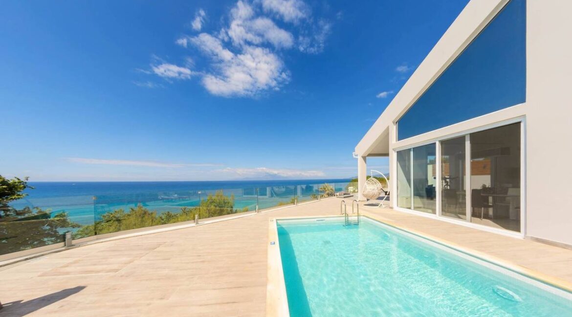 Seafront Villas in Zante Greece for sale, Zakynthos Greece Seafront Properties 1