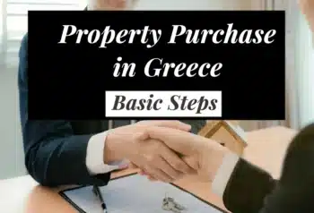 Steps in property purchase in Greece