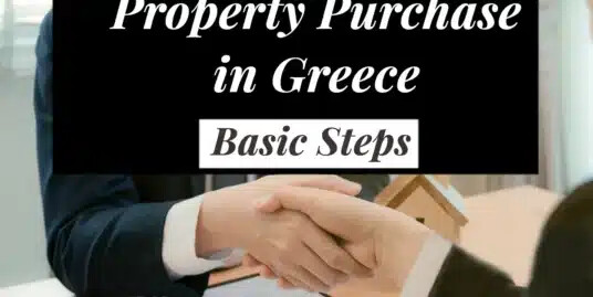 Steps in property purchase in Greece