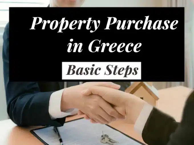 Steps in property purchase in Greece