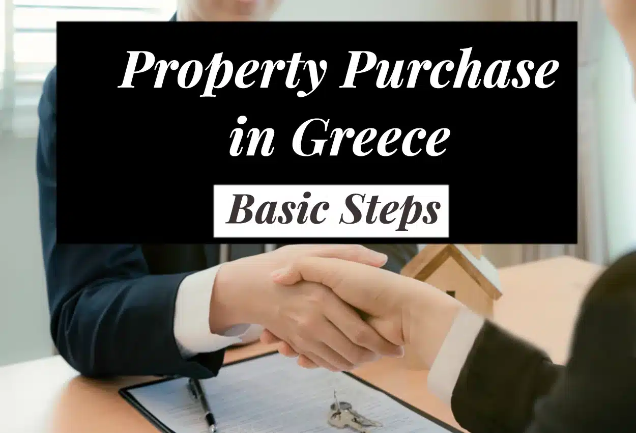 Steps in property purchase in Greece