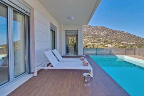Villa with pool in Rethymno Crete, at Bali for sale. Bali Crete Property 20