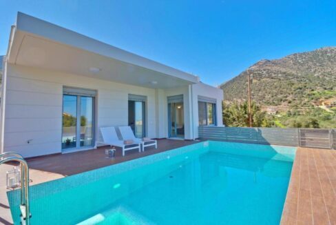 Villa with pool in Rethymno Crete, at Bali for sale. Bali Crete Property