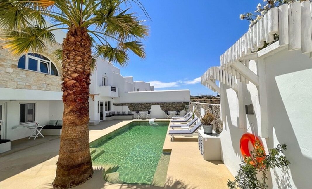 Apartments hotel for Sale Paros Island, Property Paros Greece
