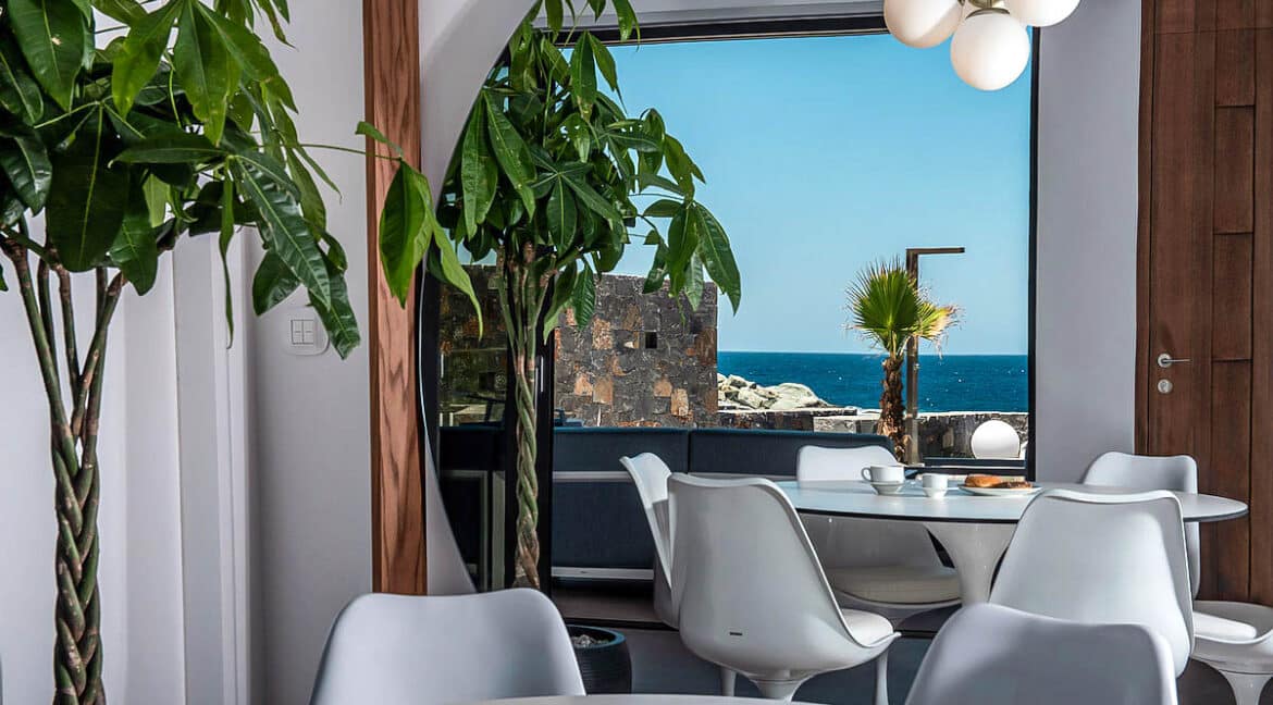 Beachfront Villa for sale in Crete. Seafront Property Heraklio Crete 13