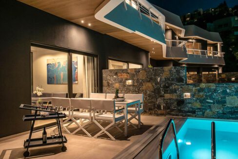Beachfront Villa for sale in Crete. Seafront Property Heraklio Crete 33
