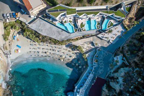 Beachfront Villa for sale in Crete. Seafront Property Heraklio Crete 34