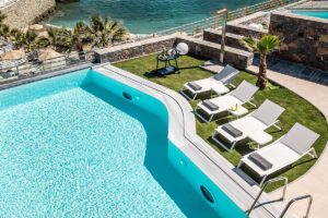 Beachfront Villa for sale in Crete. Seafront Property Heraklio Crete