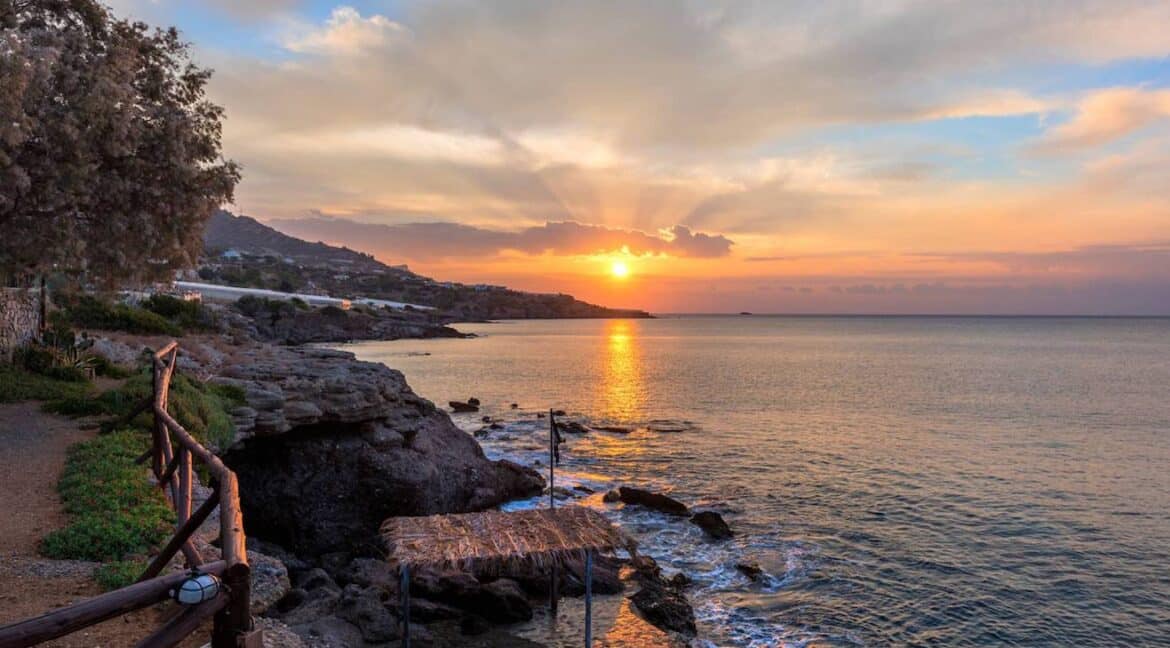Beachfront Villa in Crete, Seafront Villa Greek Island, Seafront Property for Sale Crete Greece 2