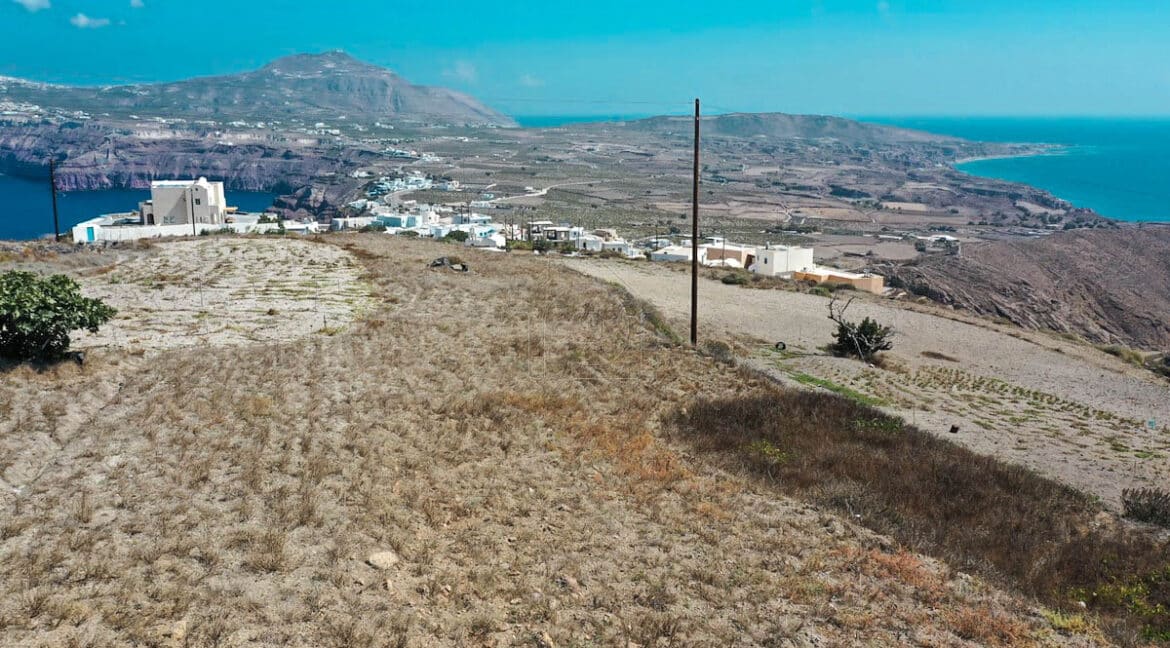 Caldera View Land Plot Santorini, Land Santorini Greece for sale 2