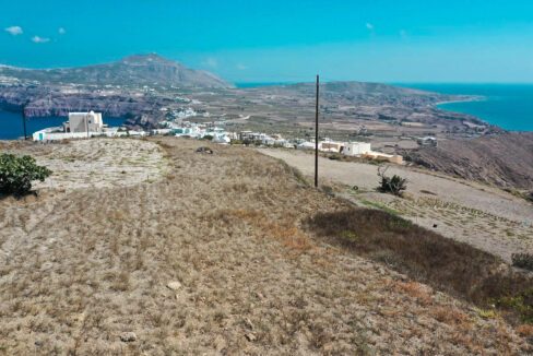 Caldera View Land Plot Santorini, Land Santorini Greece for sale 2