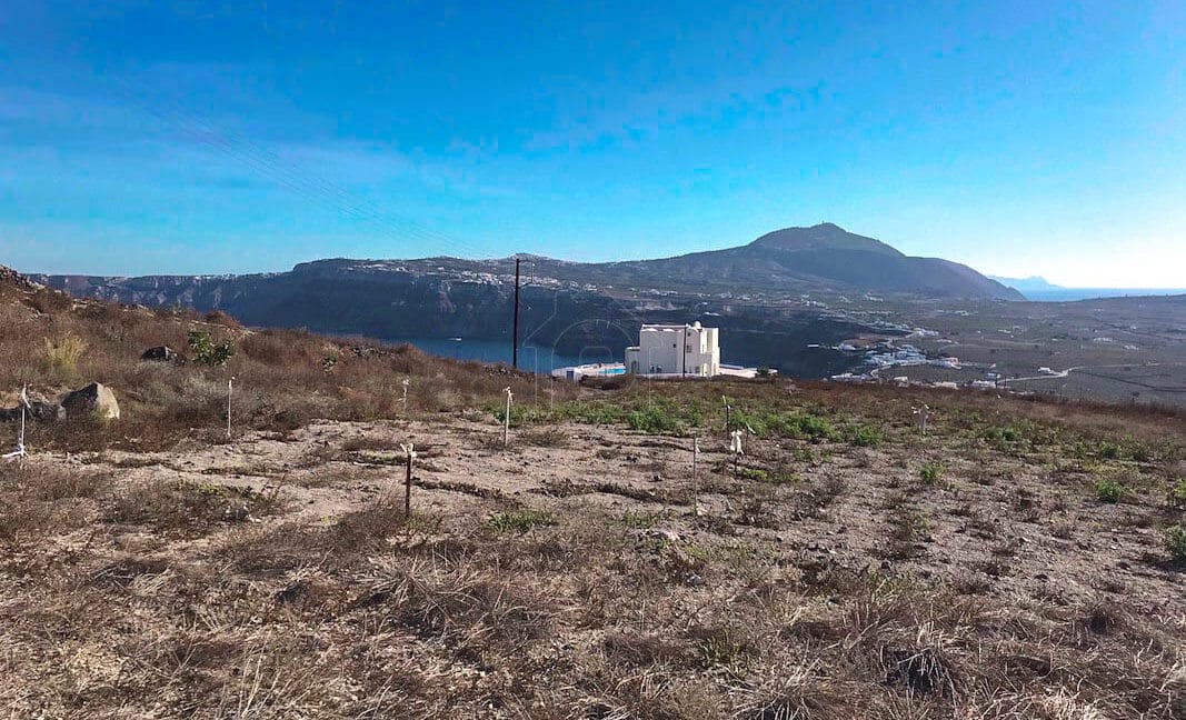 Caldera View Land Plot Santorini, Land Santorini Greece for sale 3