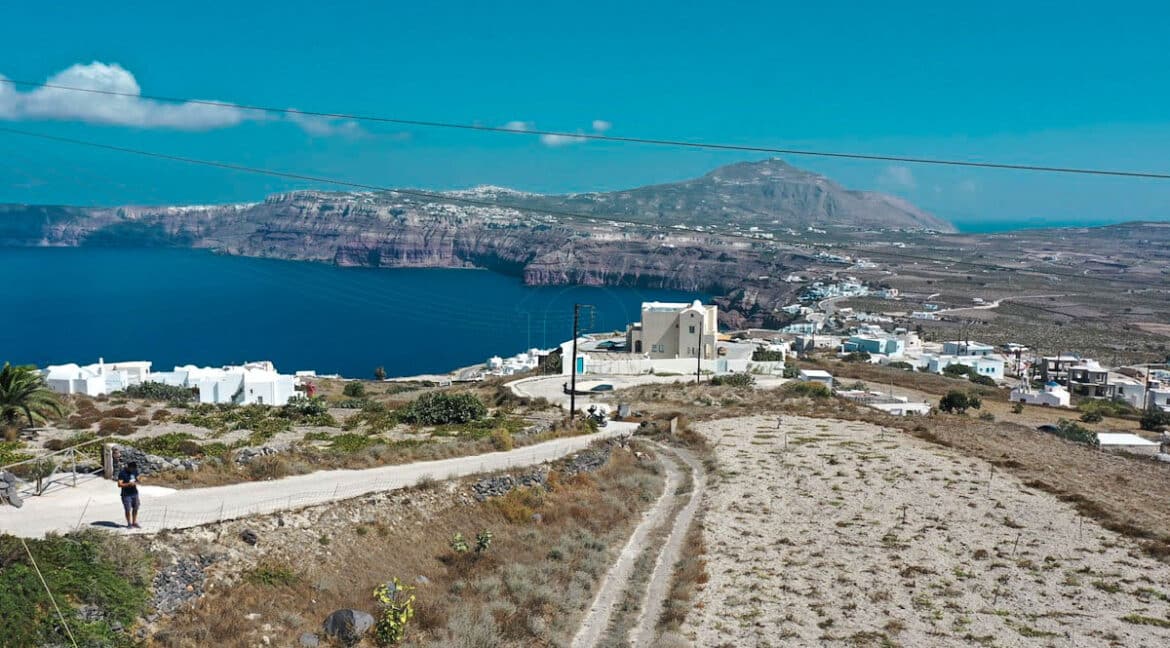 Caldera View Land Plot Santorini, Land Santorini Greece for sale 5