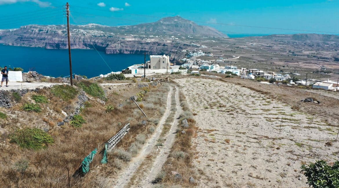 Caldera View Land Plot Santorini, Land Santorini Greece for sale 9