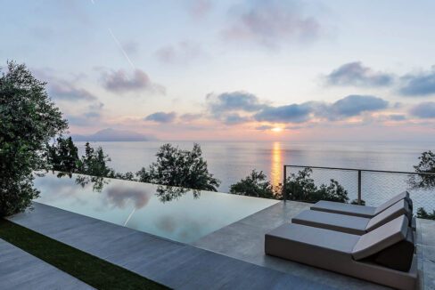 Cliff Villa with amazing views in Corfu Greece for sale, Corfu Luxury Homes, Corfu Island Properties 1