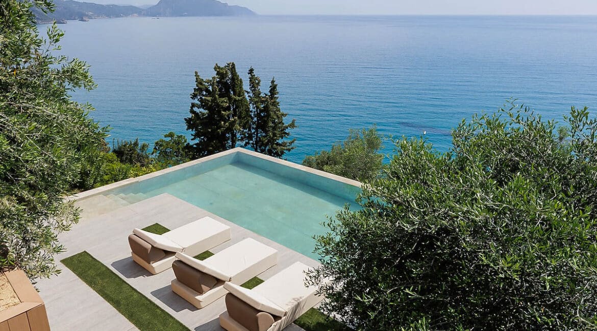 Cliff Villa with amazing views in Corfu Greece for sale, Corfu Luxury Homes, Corfu Island Properties 19
