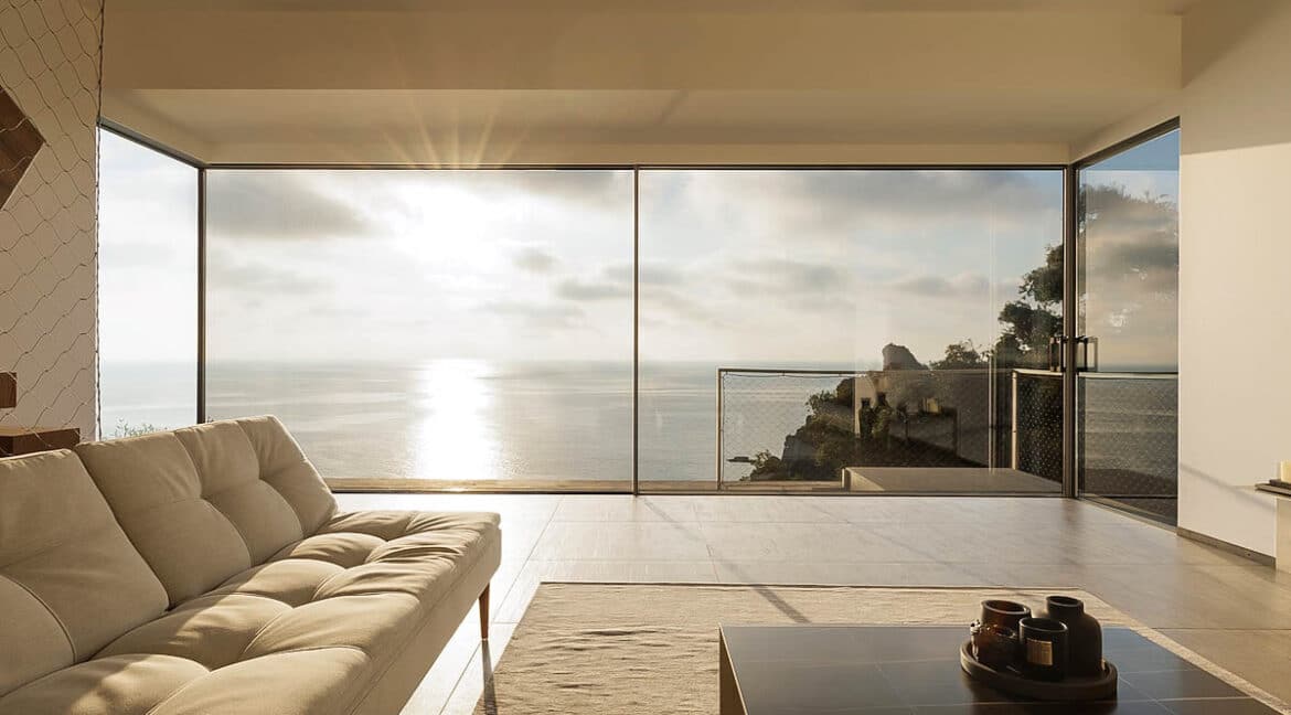 Cliff Villa with amazing views in Corfu Greece for sale, Corfu Luxury Homes, Corfu Island Properties 2