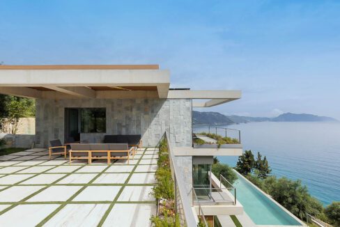 Cliff Villa with amazing views in Corfu Greece for sale, Corfu Luxury Homes, Corfu Island Properties 5