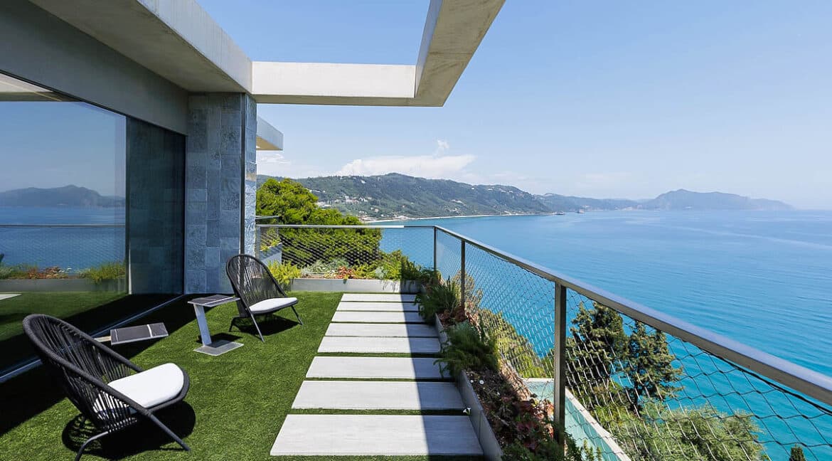 Cliff Villa with amazing views in Corfu Greece for sale, Corfu Luxury Homes, Corfu Island Properties 7