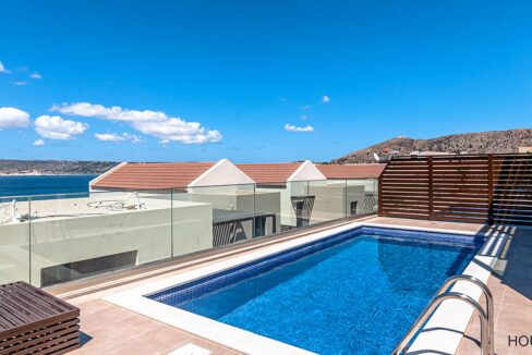 House with sea view and pool near Chania Crete 16