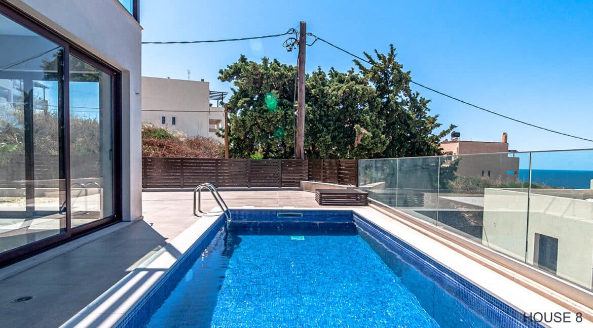 House with sea view and pool near Chania Crete 17