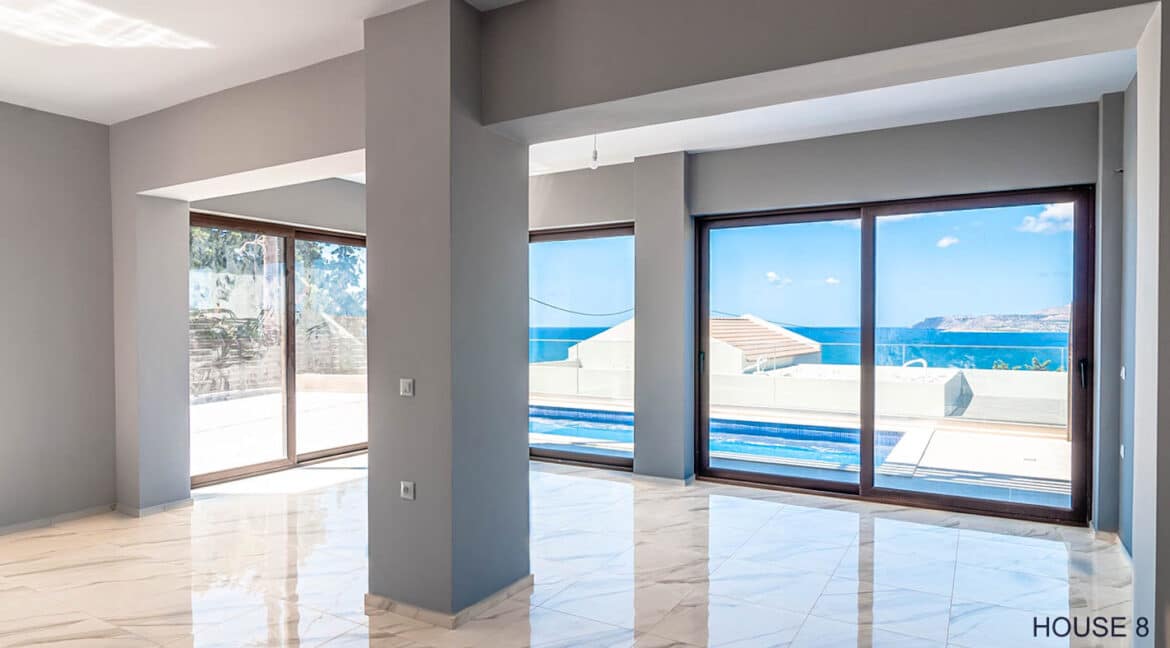 House with sea view and pool near Chania Crete 19