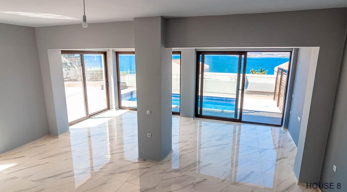 House with sea view and pool near Chania Crete 24