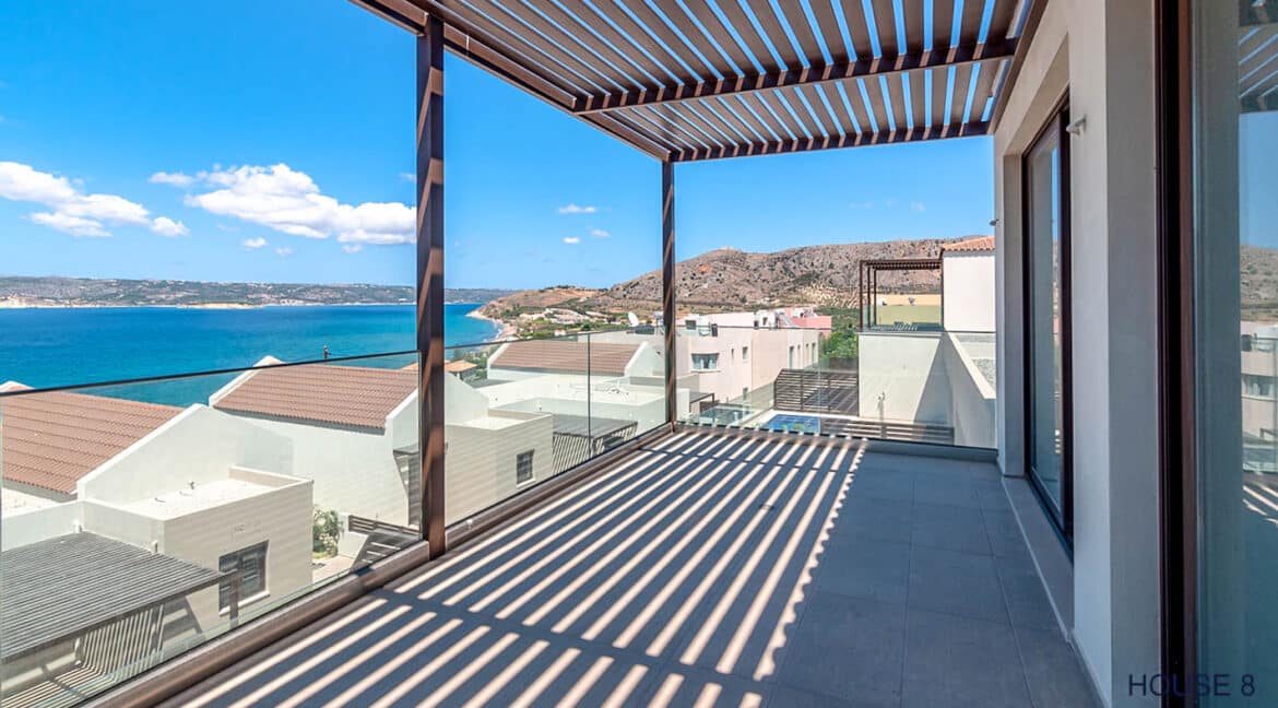 House with sea view and pool near Chania Crete 27