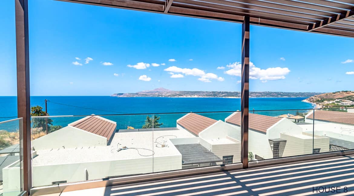House with sea view and pool near Chania Crete 28