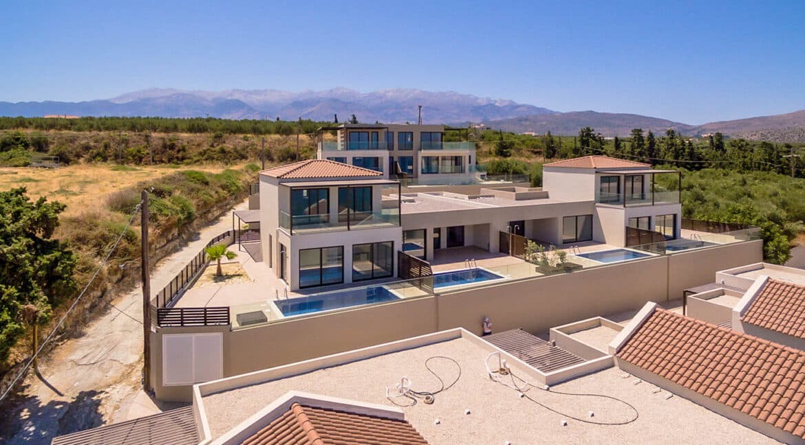 House with sea view and pool near Chania Crete. House in Crete for Sale (the complex) 1