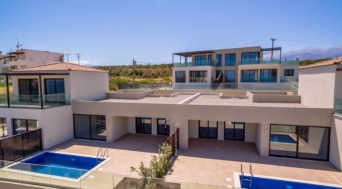 House with sea view and pool near Chania Crete. House in Crete for Sale (the complex) 4