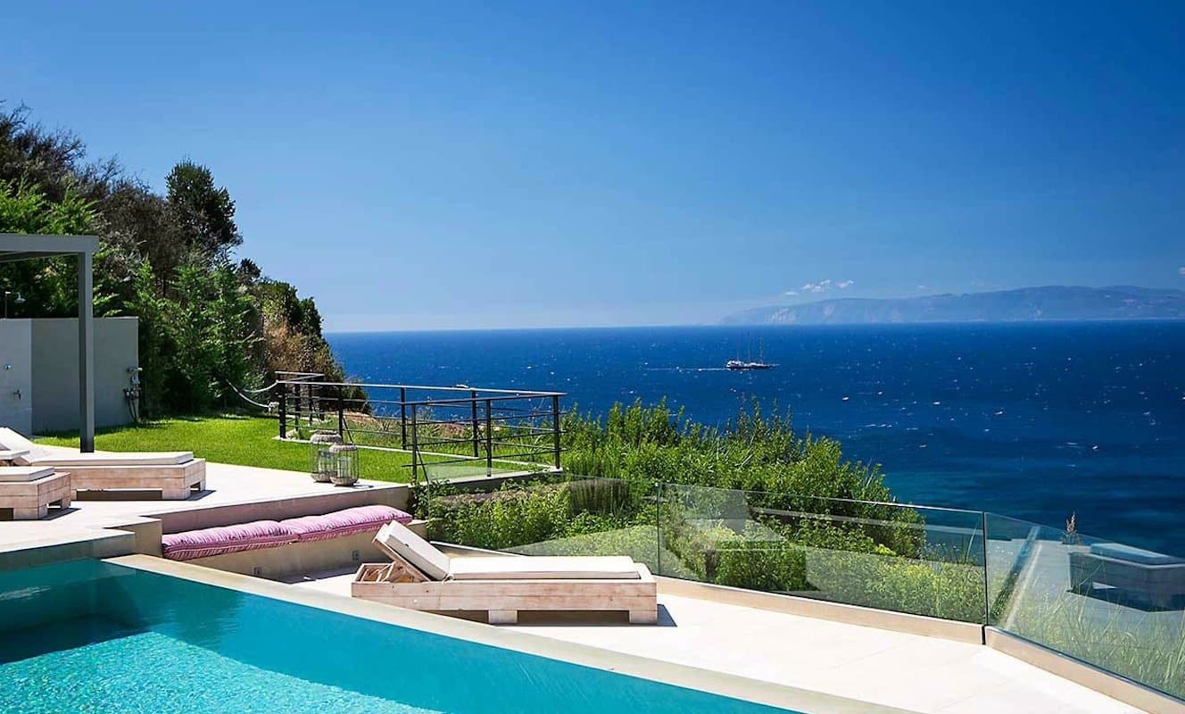 Luxury Villa With Panoramic View at Kefalonia Island