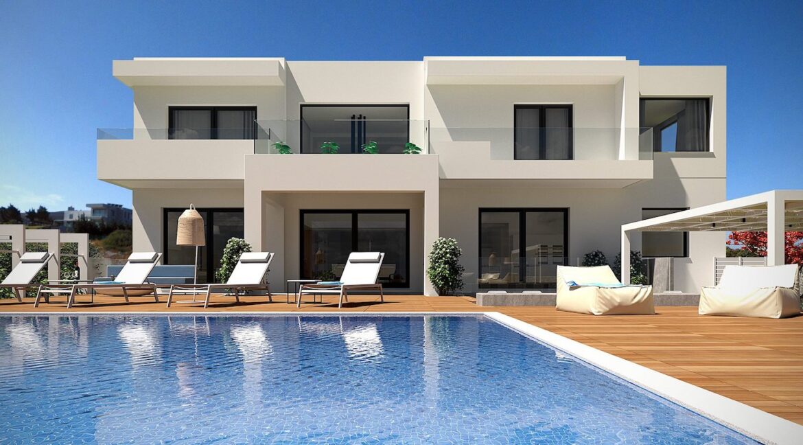 Sea View Minimal Villa in Rhodes Island. Luxury Properties Rhodes Greece, Luxury Homes for Sale in Rodos Greece 1