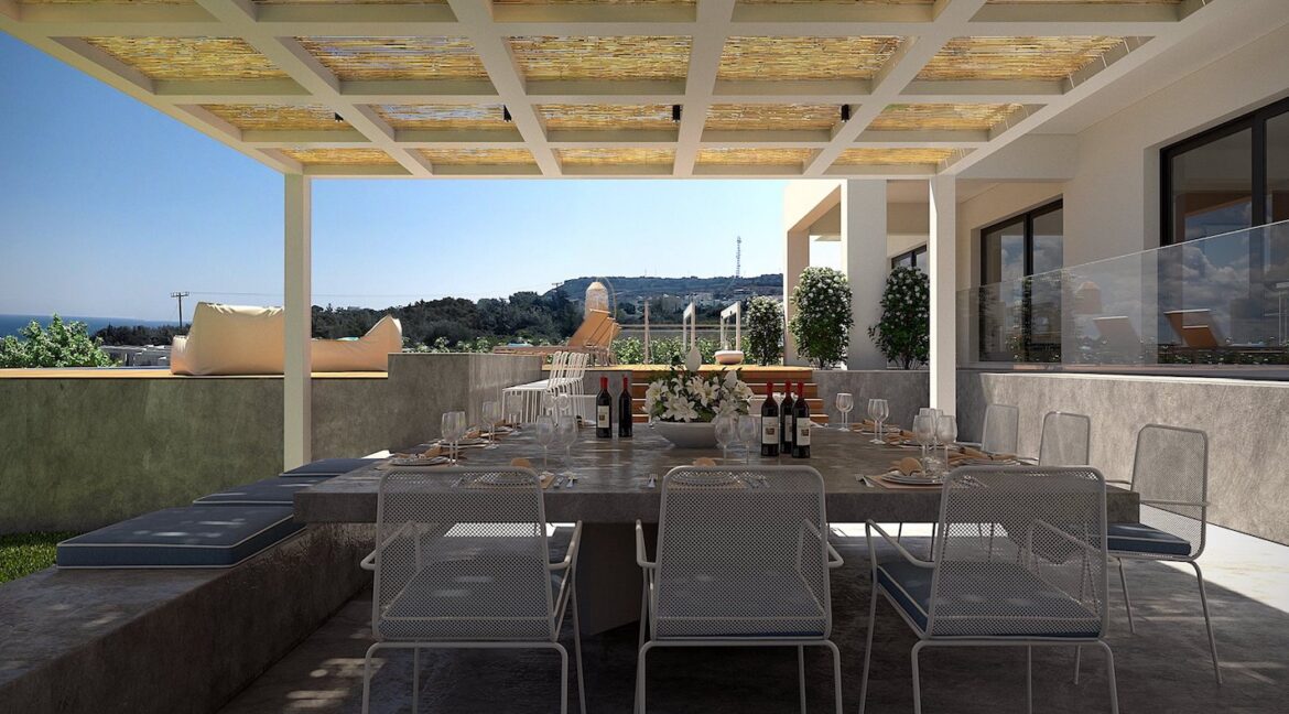 Sea View Minimal Villa in Rhodes Island. Luxury Properties Rhodes Greece, Luxury Homes for Sale in Rodos Greece 2