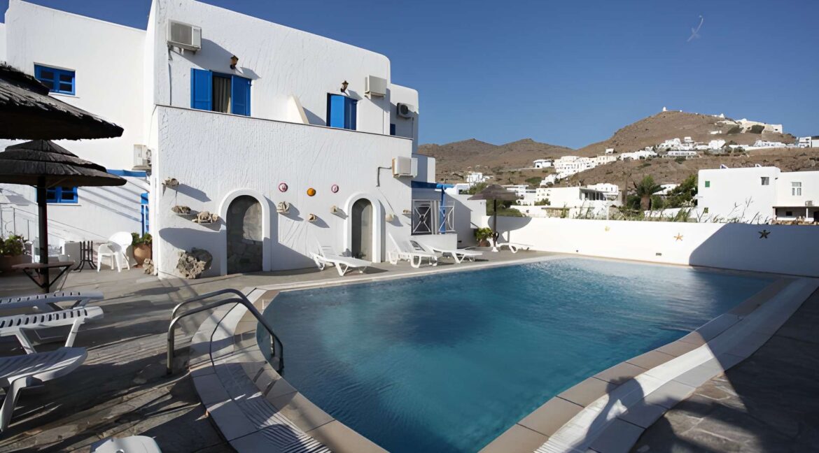Seafront Hotel in Ios Cyclades Greece with 29 Rooms 1