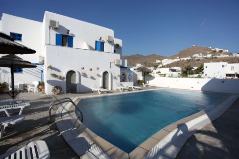 Seafront Hotel in Ios Cyclades Greece with 29 Rooms 1