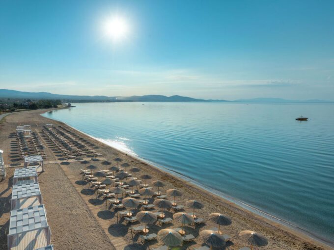 Seafront Land Halkidiki for sale, Land to build in Chalkidiki