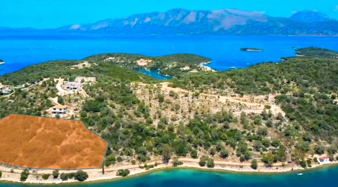 Seafront Land-Plot Meganisi Lefkada Island For Sale 2