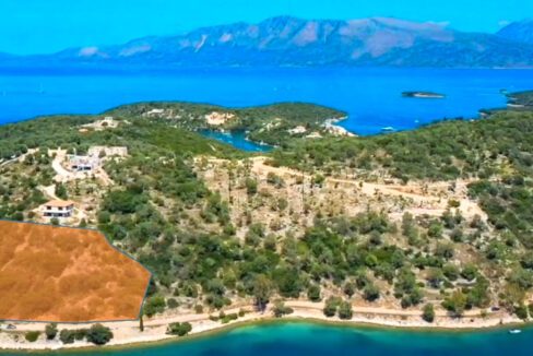 Seafront Land-Plot Meganisi Lefkada Island For Sale 2