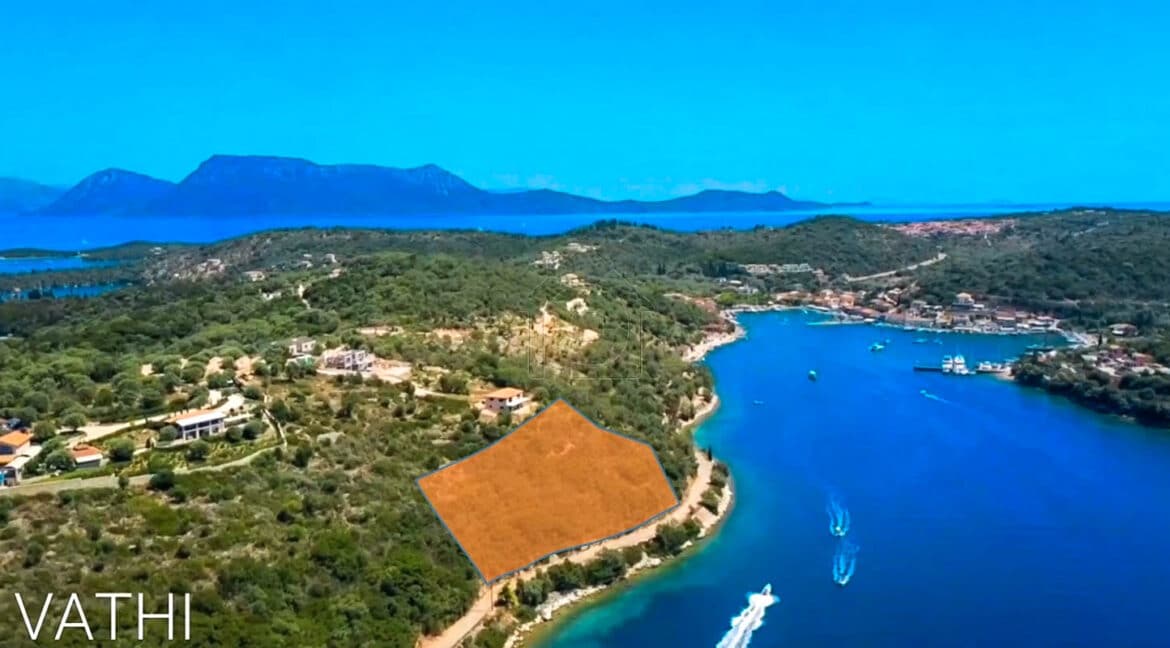 Seafront Land-Plot Meganisi Lefkada Island For Sale 3