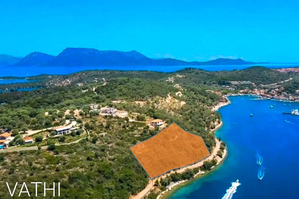 Seafront Land Plot Meganisi Lefkada Island
