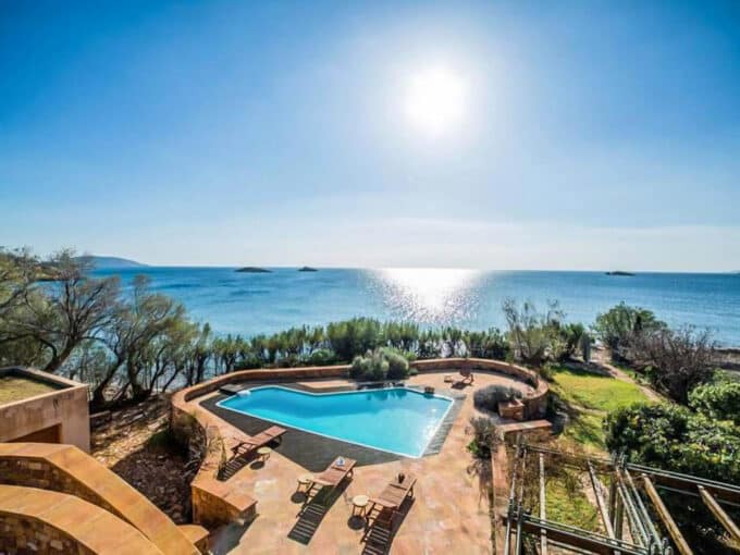 Seafront Villa in South Athens for sale, Seafront Villa in Anavissos