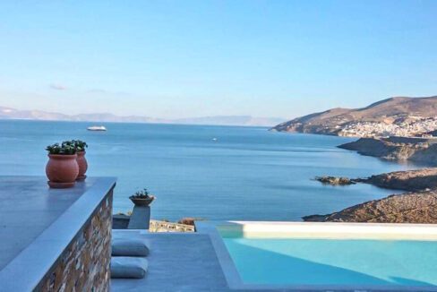 Villa in Syros Greece with panoramic views for sale. Property in Greek Island 11