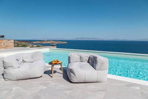 Villa in Syros Greece with panoramic views for sale. Property in Greek Island