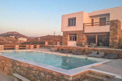 Villa in Syros Greece with panoramic views for sale. Property in Greek Island 26