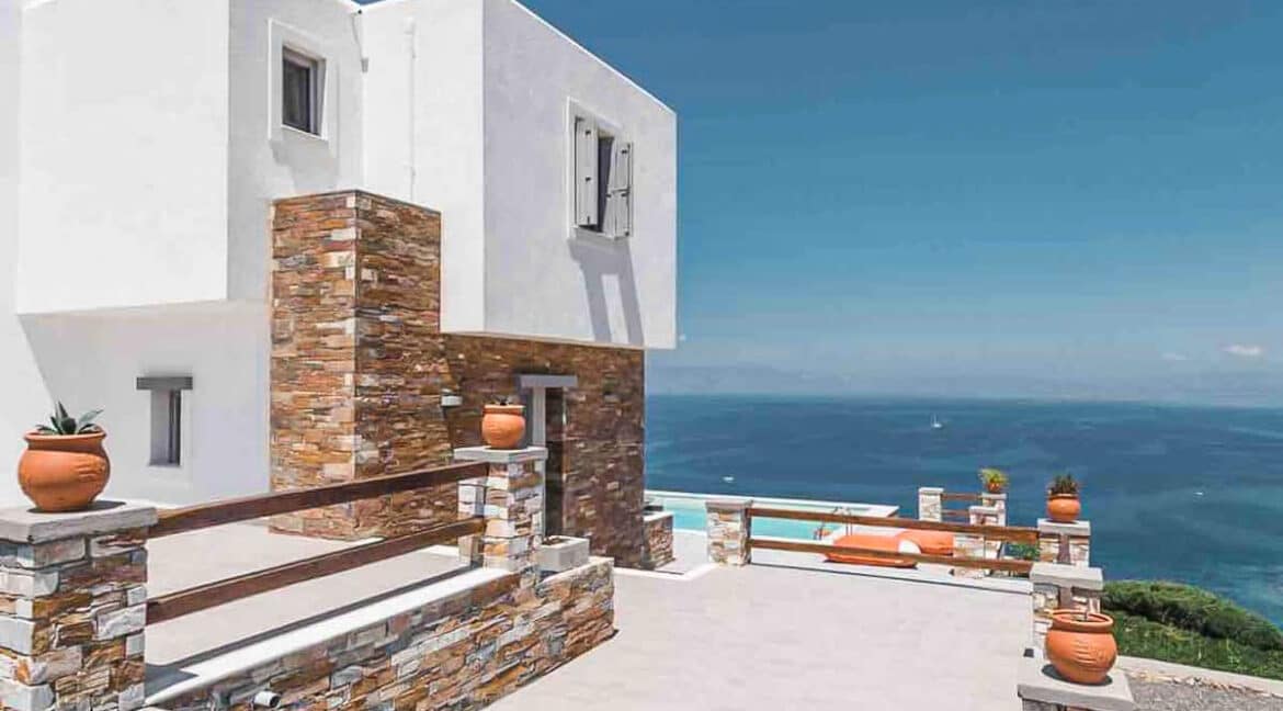 Villa in Syros Greece with panoramic views for sale. Property in Greek Island 8