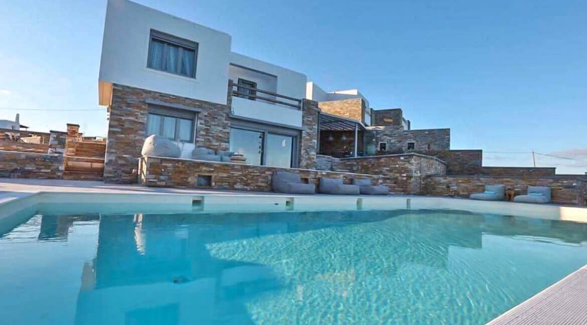 Villa in Syros Greece with panoramic views for sale. Property in Greek Island 9