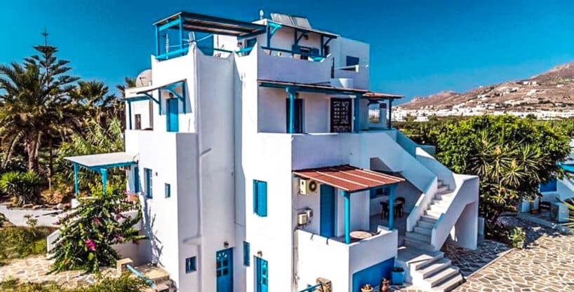 Apartments Hotel in Naxos Cyclades Greece, Hotel for Sale Greek Island Naxos