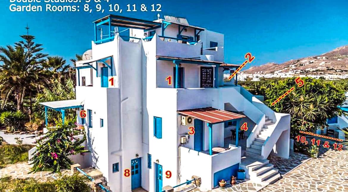 Apartments Hotel in Naxos Cyclades Greece, Hotel for Sale Greek Island Naxos 8