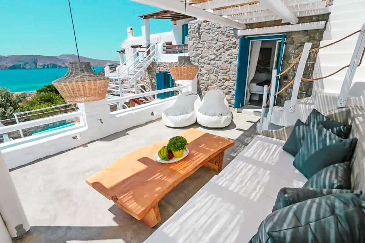 Economy Sea View House in Mykonos, Panormos